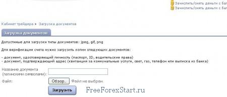 NordFX verification process