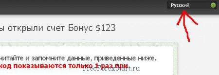 change language at fbs site